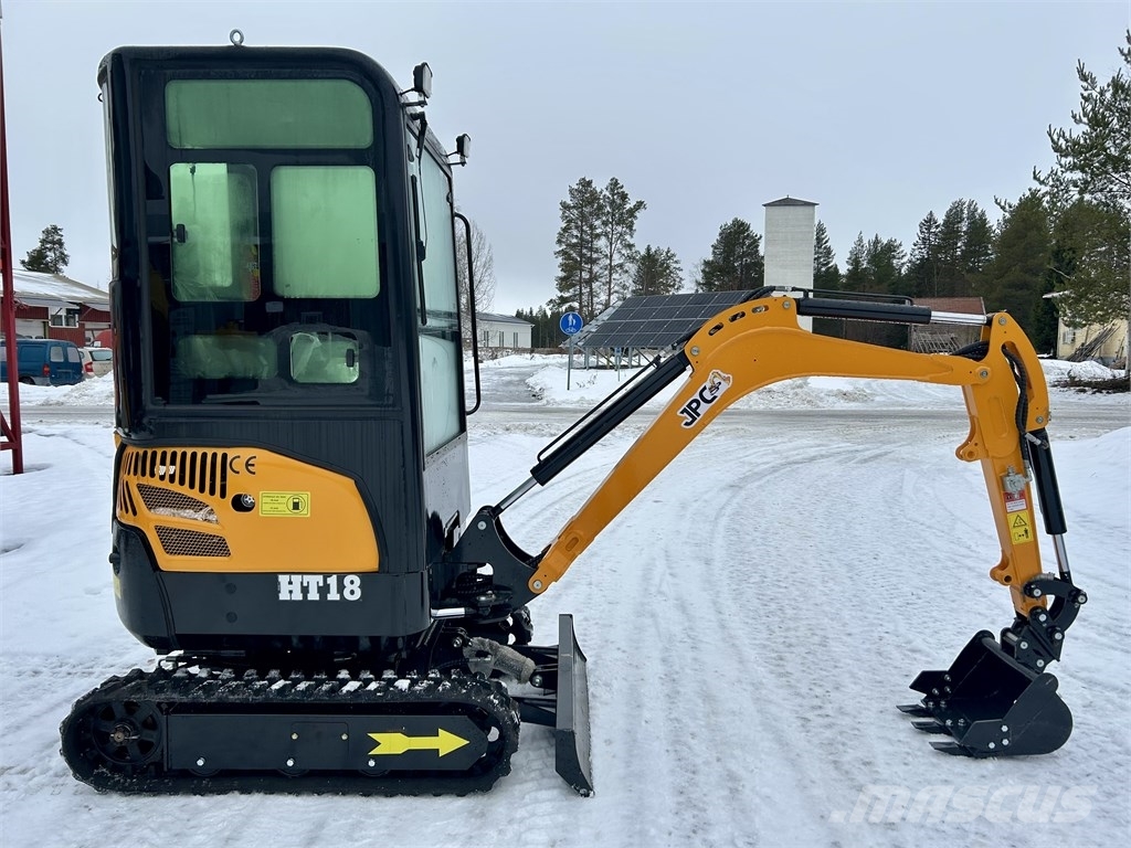 JPC HT18 HYTILLÄ Mini rýpadla < 7t