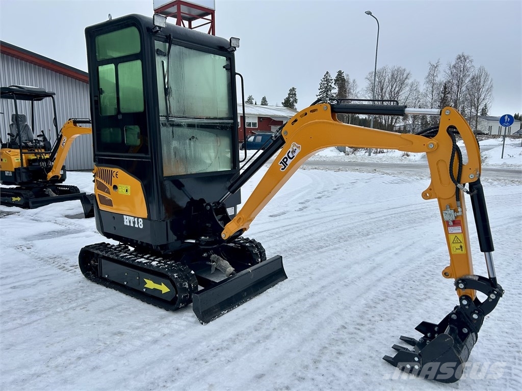 JPC HT18 HYTILLÄ Mini rýpadla < 7t