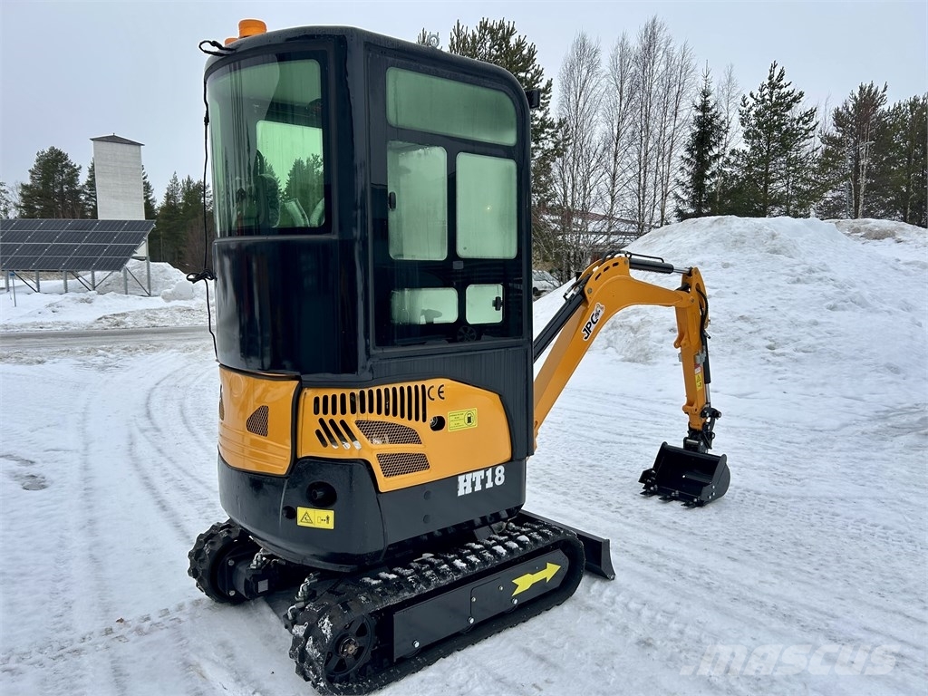 JPC HT18 HYTILLÄ Mini rýpadla < 7t