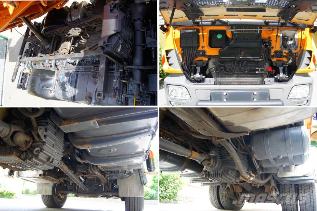 Mercedes-Benz ACTROS 1832 /4x4/TÜV/HIAB 111/MEILLER/Winterdienst Camiones grúa