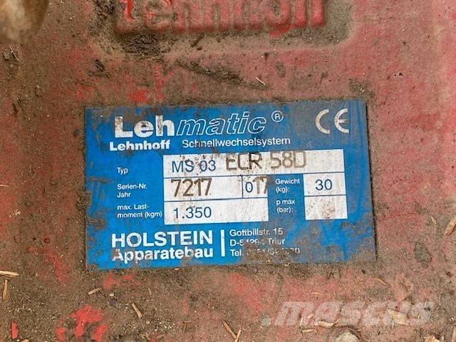 Lehnhoff (99002520) mech. SW Lehnhoff MS 03 Hurtigkoblinger
