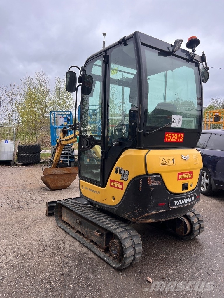 Yanmar SV 18 Εκσκαφάκι (διαβολάκι) < 7t
