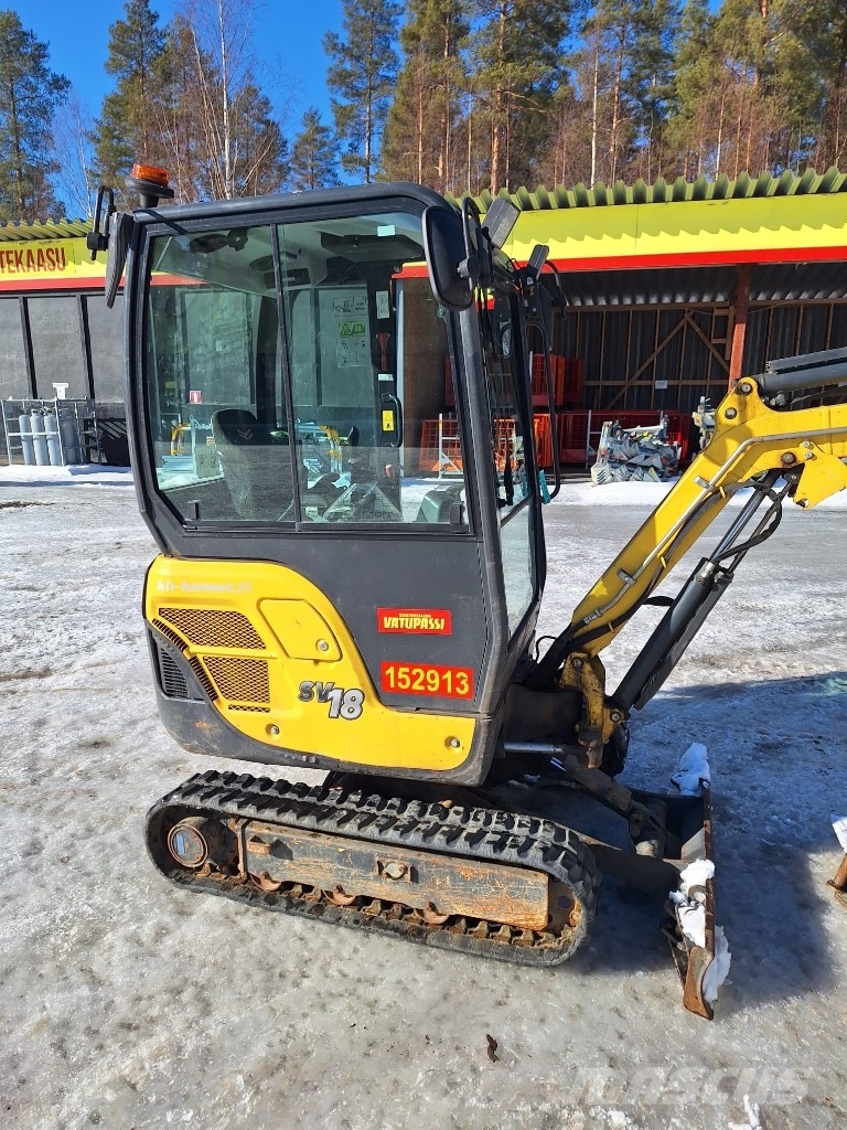 Yanmar SV 18 Εκσκαφάκι (διαβολάκι) < 7t
