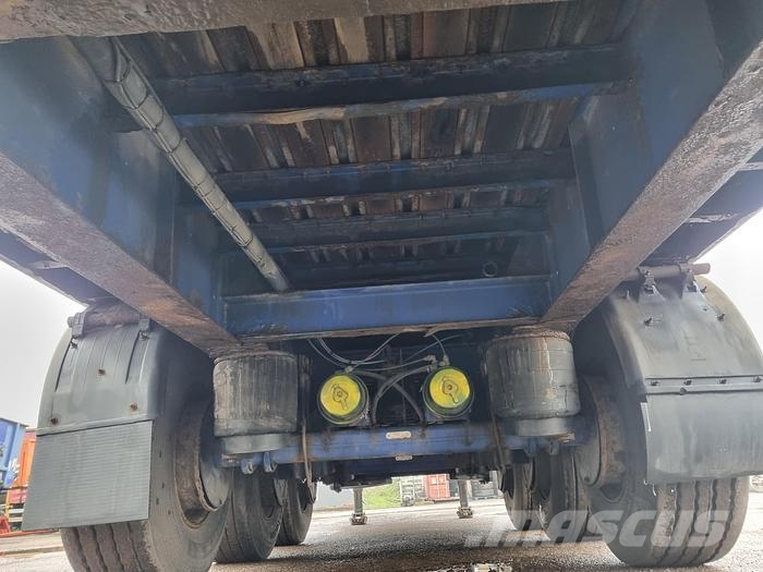 Pacton PVG:97/3016 | Air suspension | BPW ECO P drum Flatbed/Dropside semi-trailers