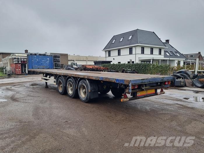 Pacton PVG:97/3016 | Air suspension | BPW ECO P drum Flatbed/Dropside semi-trailers