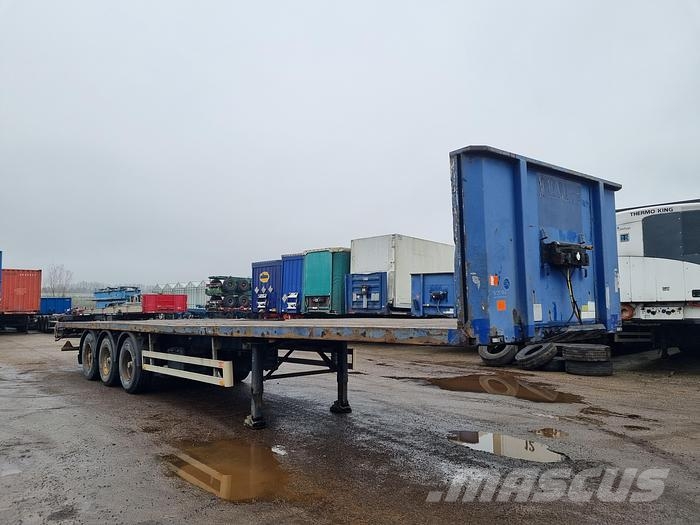 Pacton PVG:97/3016 | Air suspension | BPW ECO P drum Flatbed/Dropside semi-trailers
