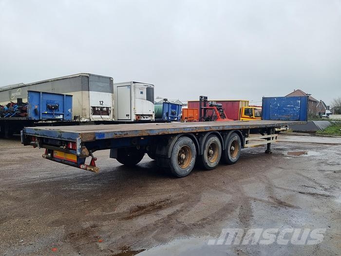 Pacton PVG:97/3016 | Air suspension | BPW ECO P drum Flatbed/Dropside semi-trailers