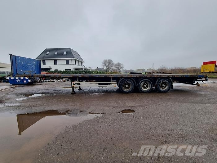 Pacton PVG:97/3016 | Air suspension | BPW ECO P drum Flatbed/Dropside semi-trailers