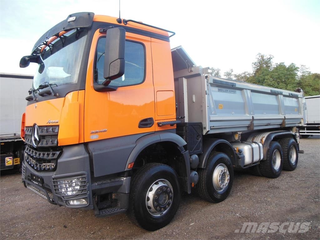 Mercedes-Benz Mercedes Benz Arocs 3248, 8x4, Meiller, Bordmatic, Lastbiler med tip