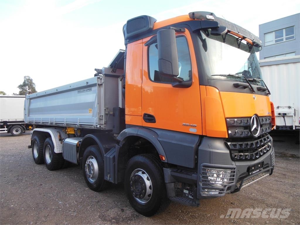 Mercedes-Benz Mercedes Benz Arocs 3248, 8x4, Meiller, Bordmatic, Lastbiler med tip