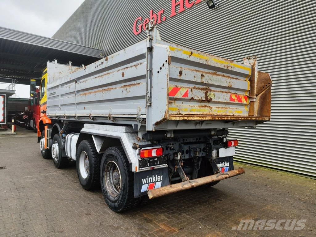 Mercedes-Benz Arocs 3743 8x4 Meiller 3 Seitenkipper Bañeras basculantes usadas