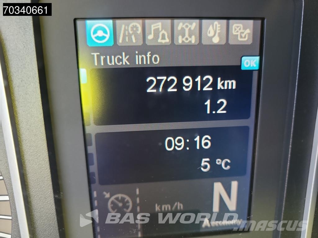 Mercedes-Benz Atego 1224 Atego 4X2 12t NL-Truck APK 2000kg Tailg Camiões de caixa fechada