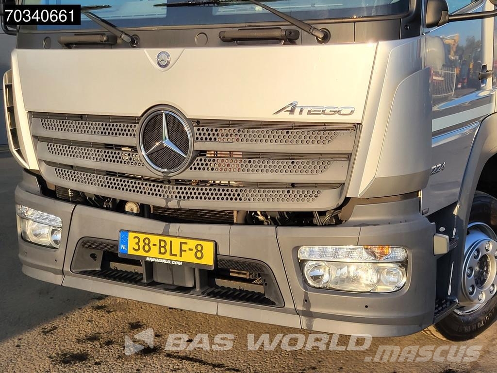 Mercedes-Benz Atego 1224 Atego 4X2 12t NL-Truck APK 2000kg Tailg Camiões de caixa fechada