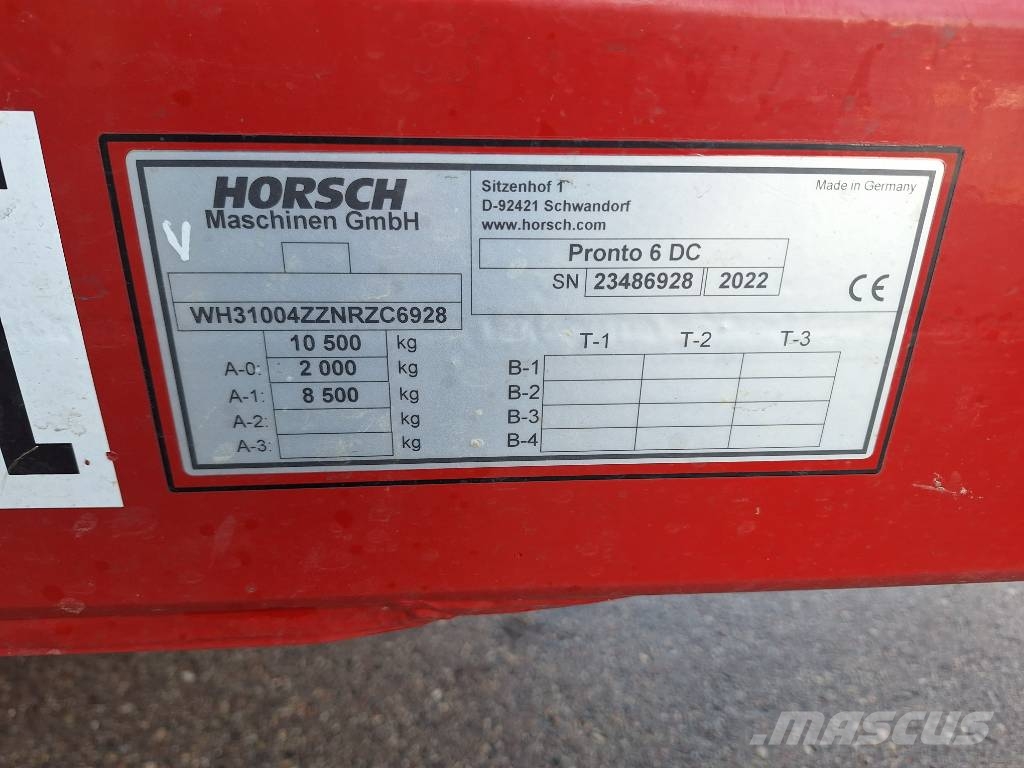 Horsch Pronto 6 DC Zaaimachines