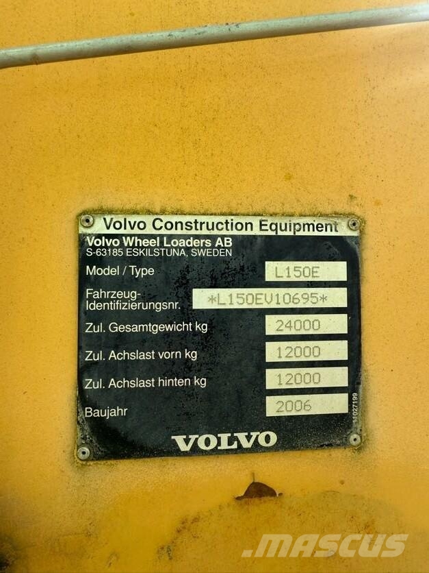 Volvo L150E 轮式装载机