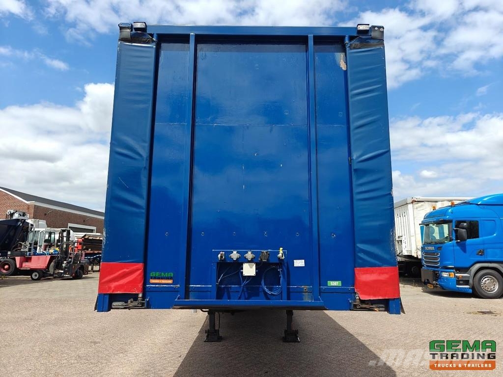 Draco TXA 232 11.5 Meter CITY Sliding Curtains - Stall S Curtain sider semi-trailers