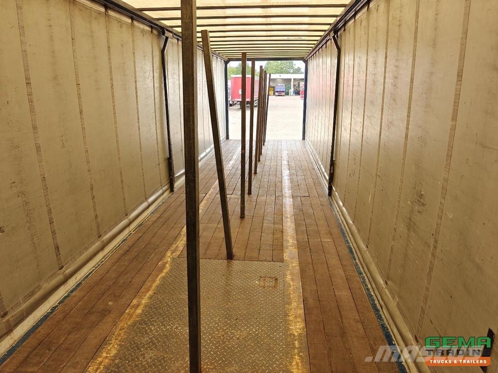 Draco TXA 232 11.5 Meter CITY Sliding Curtains - Stall S نصف مقطورات بباب جانبي
