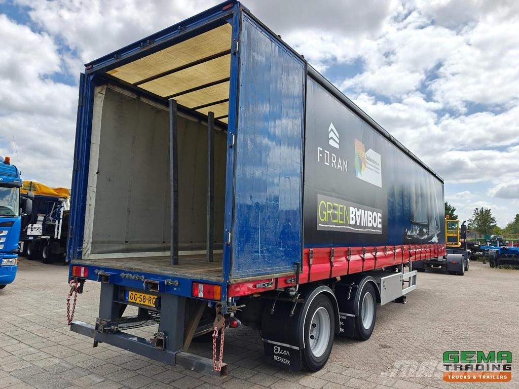 Draco TXA 232 11.5 Meter CITY Sliding Curtains - Stall S نصف مقطورات بباب جانبي