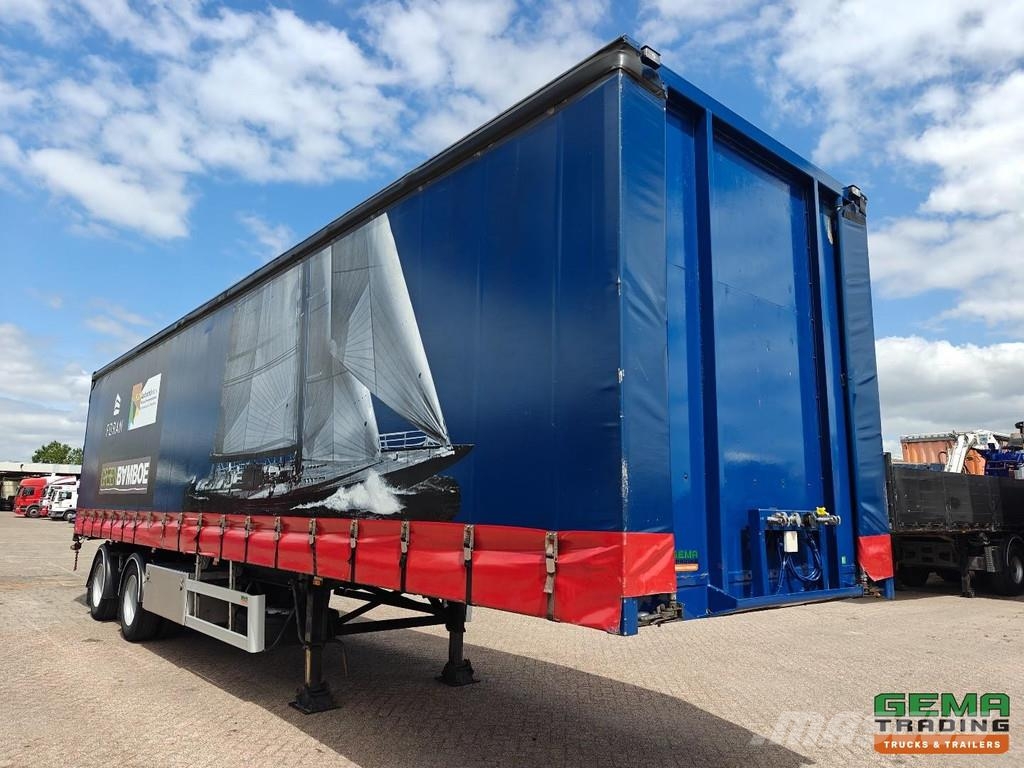 Draco TXA 232 11.5 Meter CITY Sliding Curtains - Stall S Curtain sider semi-trailers