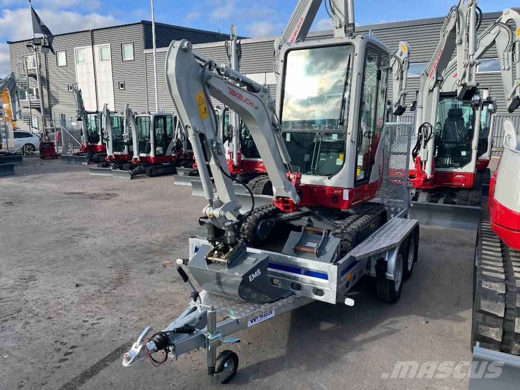 Takeuchi TB 216A Міні-екскаватори < 7т