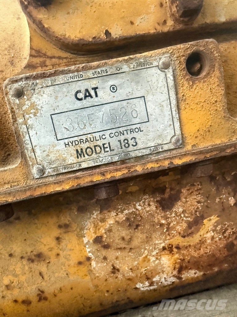 CAT Hydraulic Control Model 183 Hydraulics