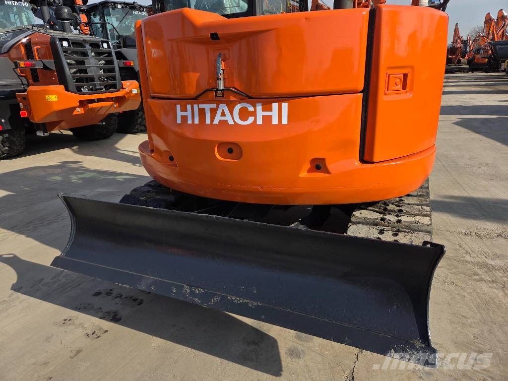 Hitachi ZX 85 USB-6, 2022, 3.355h, Hydr quick coupl+3 buck, 2022