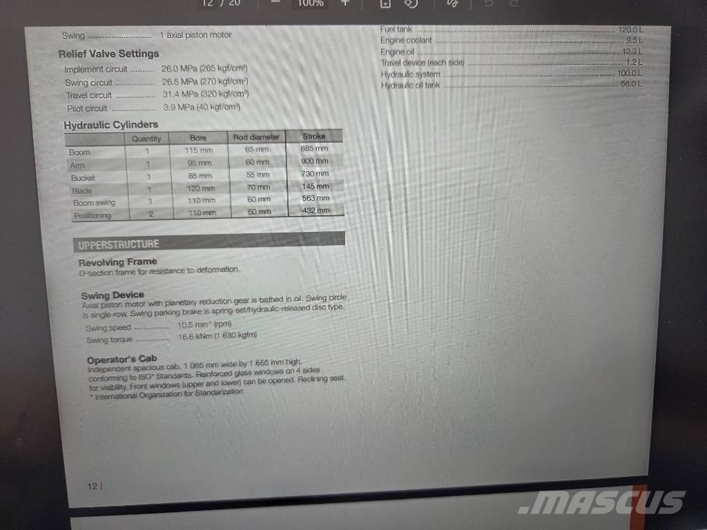 Hitachi ZX 85 USB-6, 2022, 3.355h, Hydr quick coupl+3 buck Midi excavators  7t - 12t