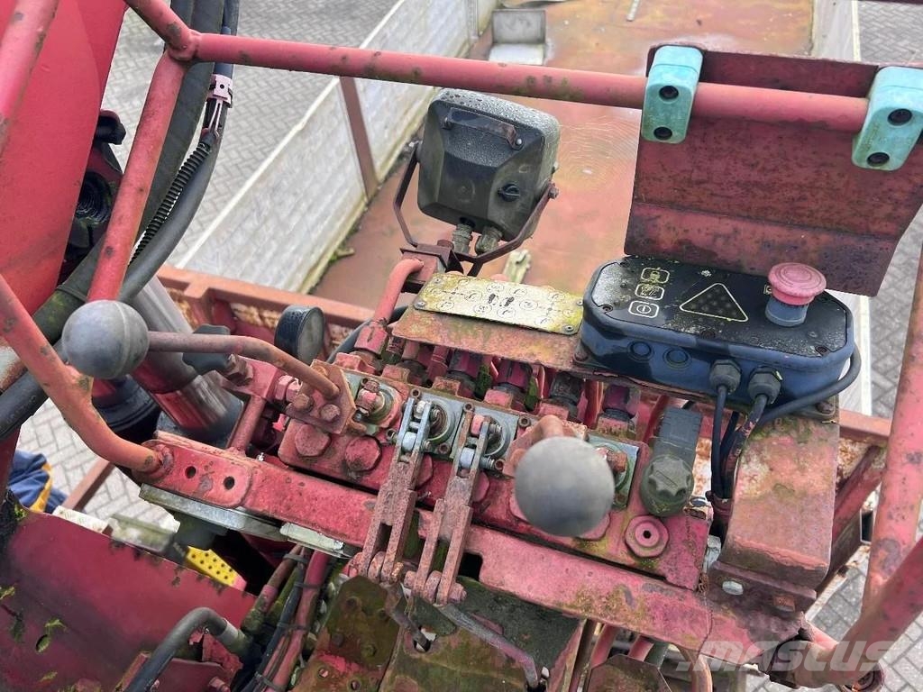 ATM 2 AXLE + HIAB 300-4 Semirremolques de plataformas planas/laterales abatibles