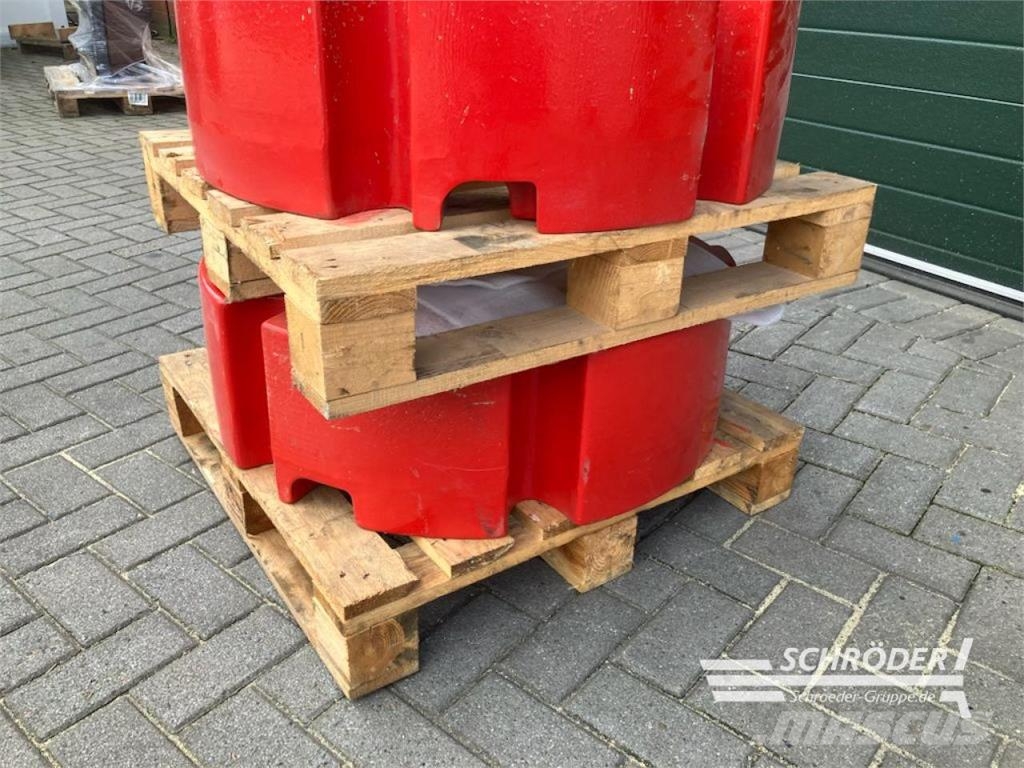 Fendt 2X 600KG RADGEWICHTE BELASTUNGSGEWICHTE Reifen
