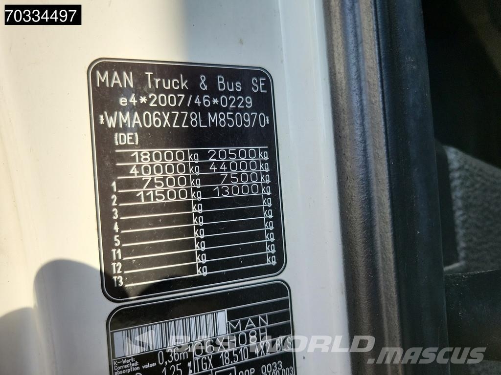 MAN TGX 18.510 4X2 XLX Retarder 2x Tanks Standklima AC Prime Movers