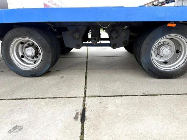 GT Trailers ETC 0027-01 2-AXLE STEEL SUSPENSION MACHI نصف مقطورة مسطحة منخفضة