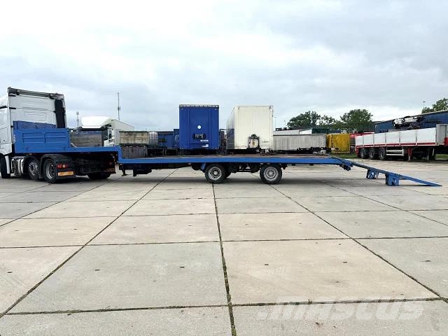 GT Trailers ETC 0027-01 2-AXLE STEEL SUSPENSION MACHI نصف مقطورة مسطحة منخفضة