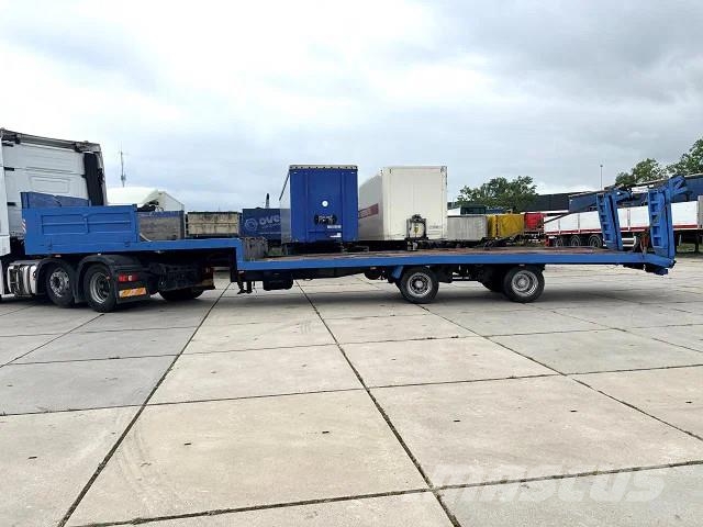 GT Trailers ETC 0027-01 2-AXLE STEEL SUSPENSION MACHI نصف مقطورة مسطحة منخفضة