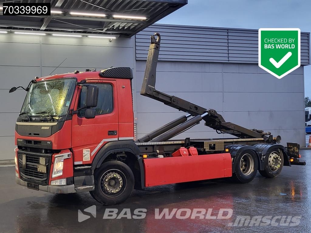 Volvo FM 370 6X2 20 tons containersystem Lift-Axle Autom Abrollkipper
