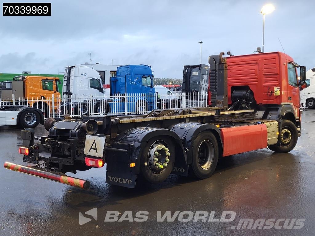 Volvo FM 370 6X2 20 tons containersystem Lift-Axle Autom Abrollkipper