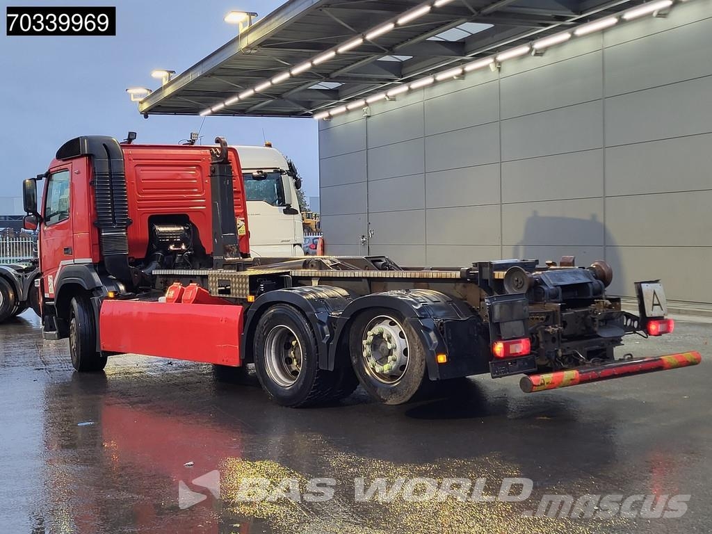 Volvo FM 370 6X2 20 tons containersystem Lift-Axle Autom Abrollkipper