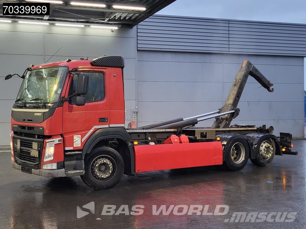 Volvo FM 370 6X2 20 tons containersystem Lift-Axle Autom Abrollkipper