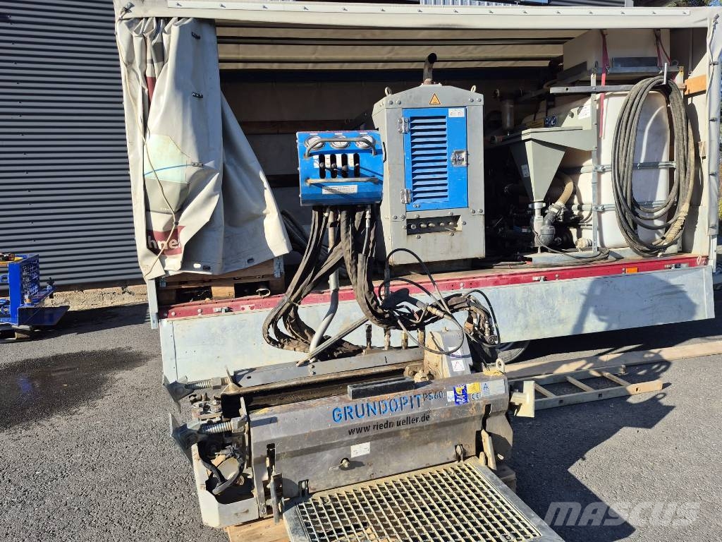 Tracto Grundopit PS60 + mixing unit + trailer Vízszintes fúróberendezések