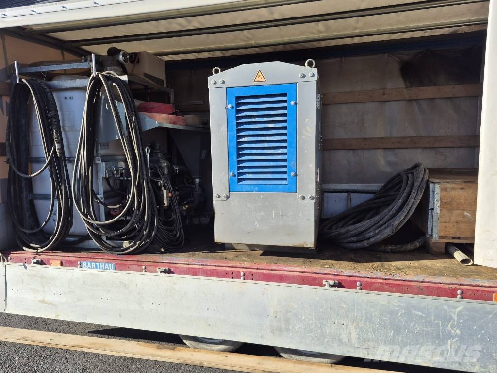Tracto Grundopit PS60 + mixing unit + trailer Vízszintes fúróberendezések