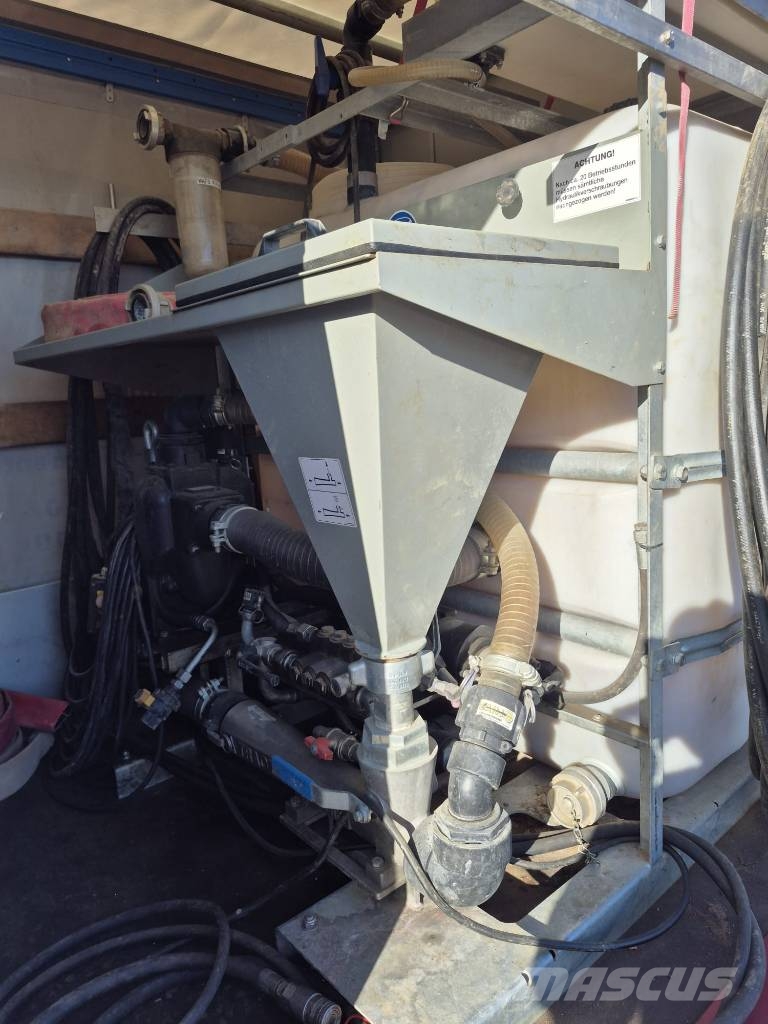 Tracto Grundopit PS60 + mixing unit + trailer Vízszintes fúróberendezések
