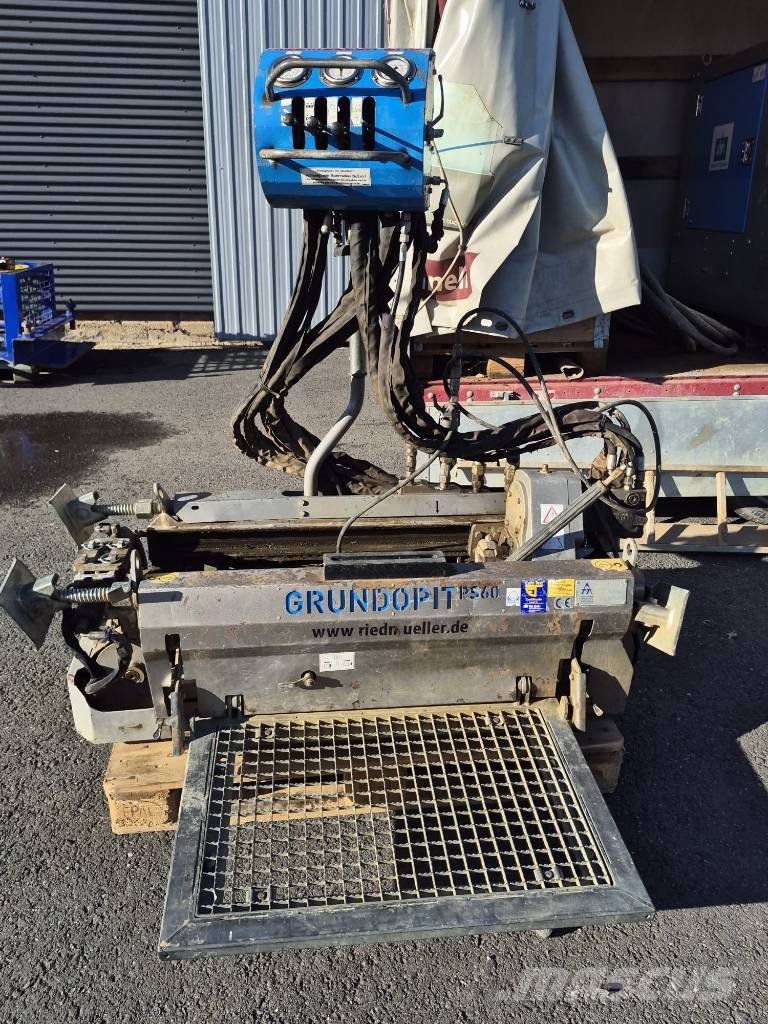 Tracto Grundopit PS60 + mixing unit + trailer Vízszintes fúróberendezések