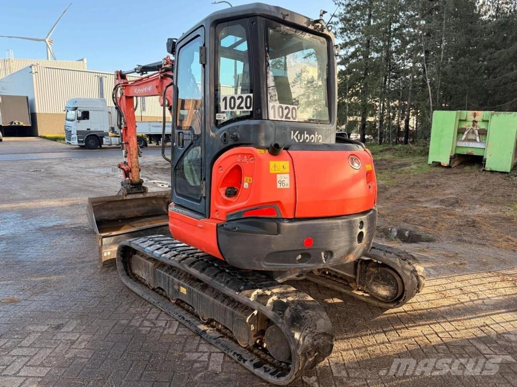 Kubota U48-4 - 4.8T - *FULL HYDR - *HYDR QUICKHITCH - *32 Minigraafmachines < 7t