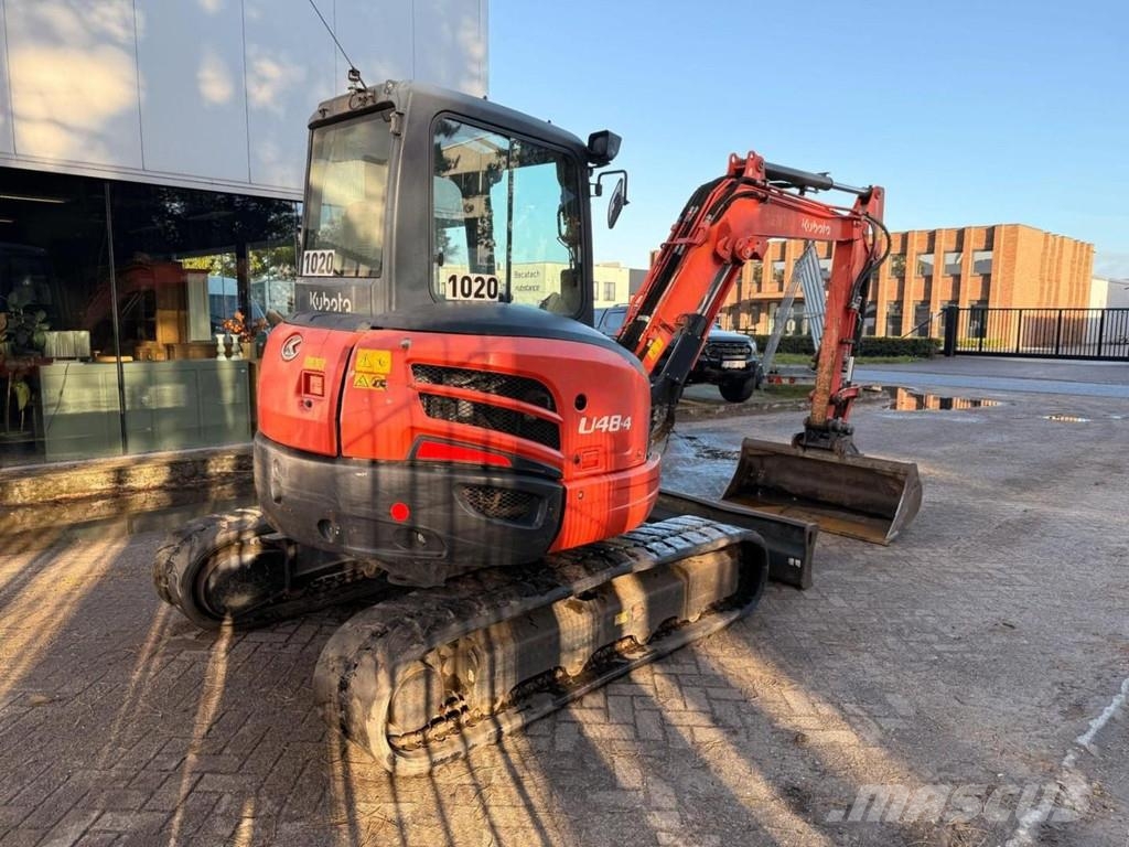Kubota U48-4 - 4.8T - *FULL HYDR - *HYDR QUICKHITCH - *32 Minigraafmachines < 7t