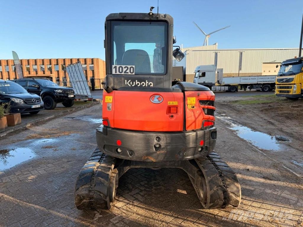 Kubota U48-4 - 4.8T - *FULL HYDR - *HYDR QUICKHITCH - *32 Minigraafmachines < 7t