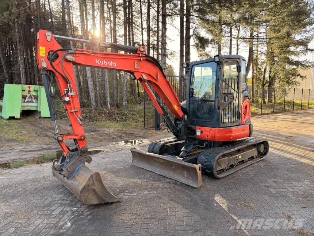 Kubota U48-4 - 4.8T - *FULL HYDR - *HYDR QUICKHITCH - *32 Minigraafmachines < 7t