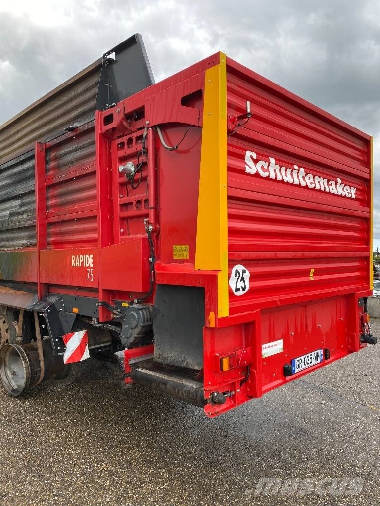 Schuitemaker RAPIDE 75 - 40Km/h endommagée Reboques forrageiros