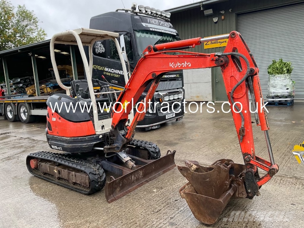 Kubota U 20-3 Mini bagri <7t