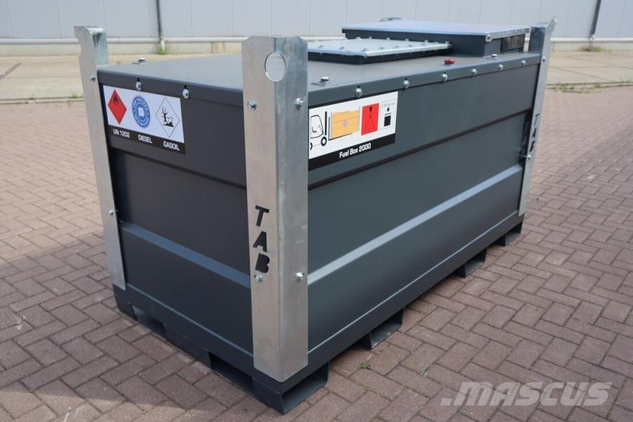  TAB Fuel Box 2000 Valid inspection, *Guarantee! KI صهاريج الوقود والصهاريج الإضافية
