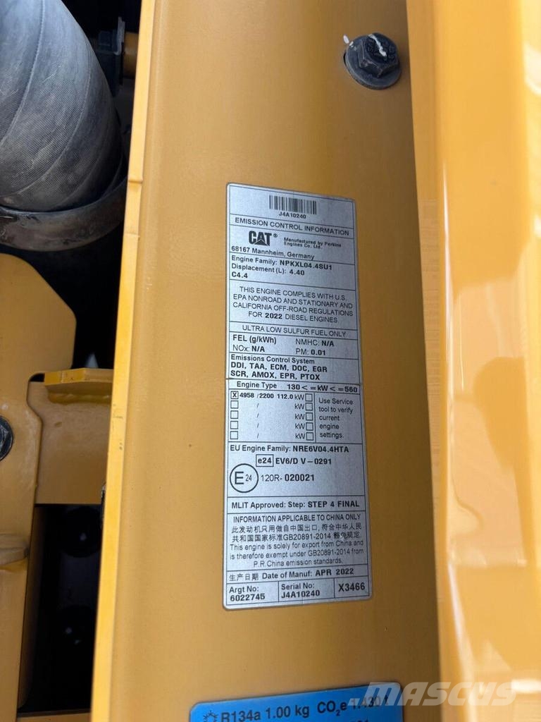 CAT M317 Ratiniai ekskavatoriai