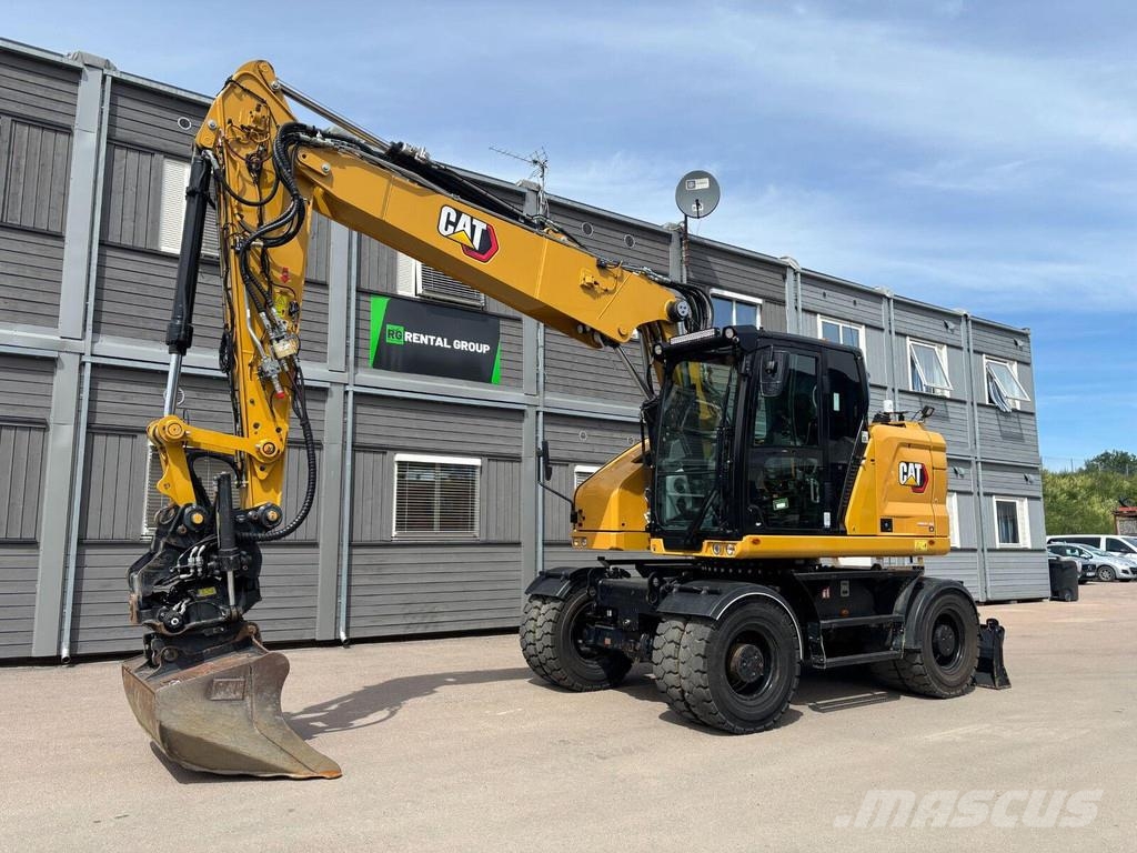 CAT M317 Ratiniai ekskavatoriai